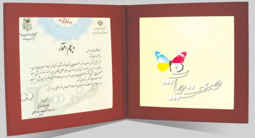شهادة تقدير من مهرجان الصناعة